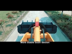 Carregador frontal de rodas de construção ZL50T Carregador de tractor compacto