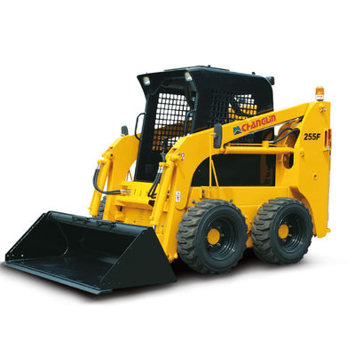 Excavadora Changlin Yellow Skid Loader 255F 0.4M3 Peso operacional 2400 Kg