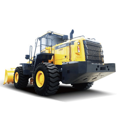 174.5KW 6T 3.7M3 Carregador de rodas dianteiras ZL60H Com motor diesel Shangchai