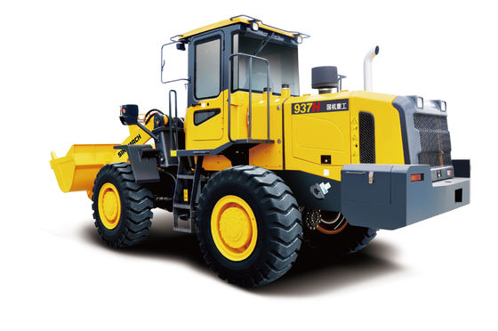SINOMACH Changlin carregador de tração nas quatro rodas 937H 97KW 3T 1.7M3 Com Cummins motor diesel