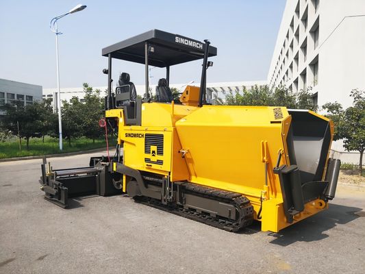 Largura 4,5 m Máquina de pavimentação de asfalto GYA4500 com sistema de alta tração