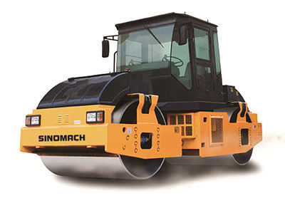 GYD122J Construção Vibrating Roller Compactor Hidráulico 12 toneladas com motor Cummins