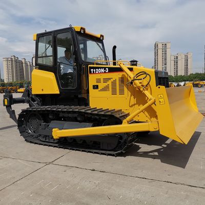 T120N-3 Bulldozer de 10 toneladas Potência do motor 81KW 2300r/min