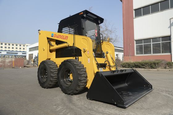 Excavadora SINOMACH 255F 36,8KW 0,7 Ton 0,4 M3 Capacidade de balde Mini Skid Steer Loader
