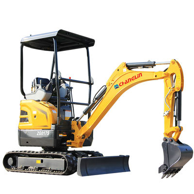 ZG017S Yanmar Mini Excavator Design ergonômico com espaço de condução espaçoso