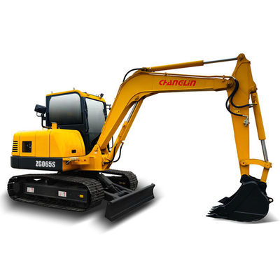 mini escavadeira yanmar ZG065S Design ergonômico com espaço de condução espaçoso